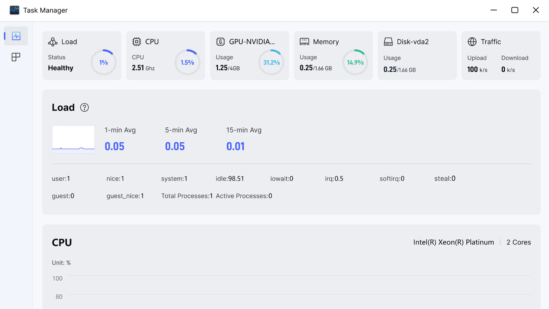 New interface preview: Monitor