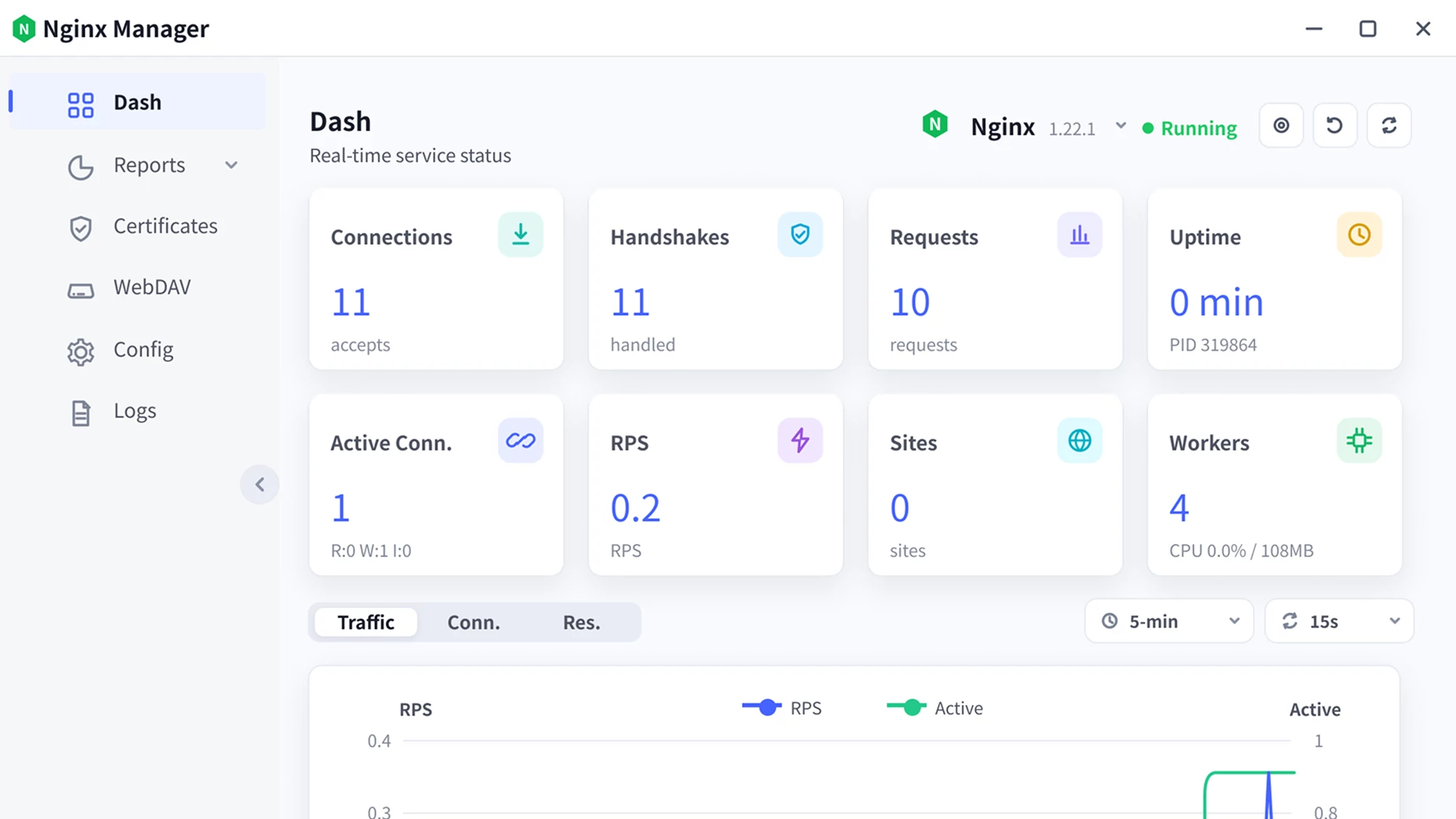 New interface preview: Services